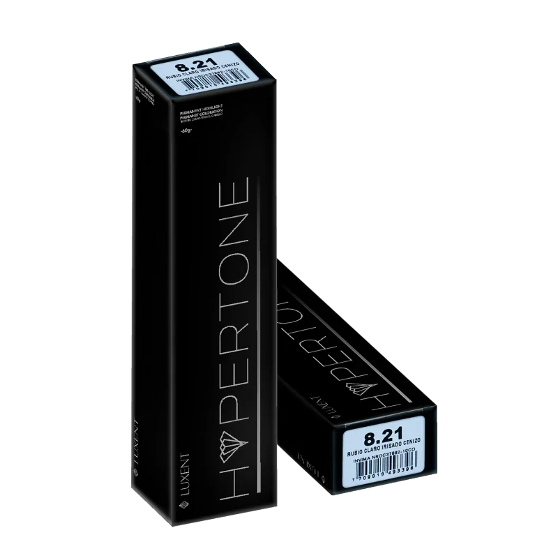LUXENT Tinte Hypertone 8.21 Rubio Claro Irisado Cenizo